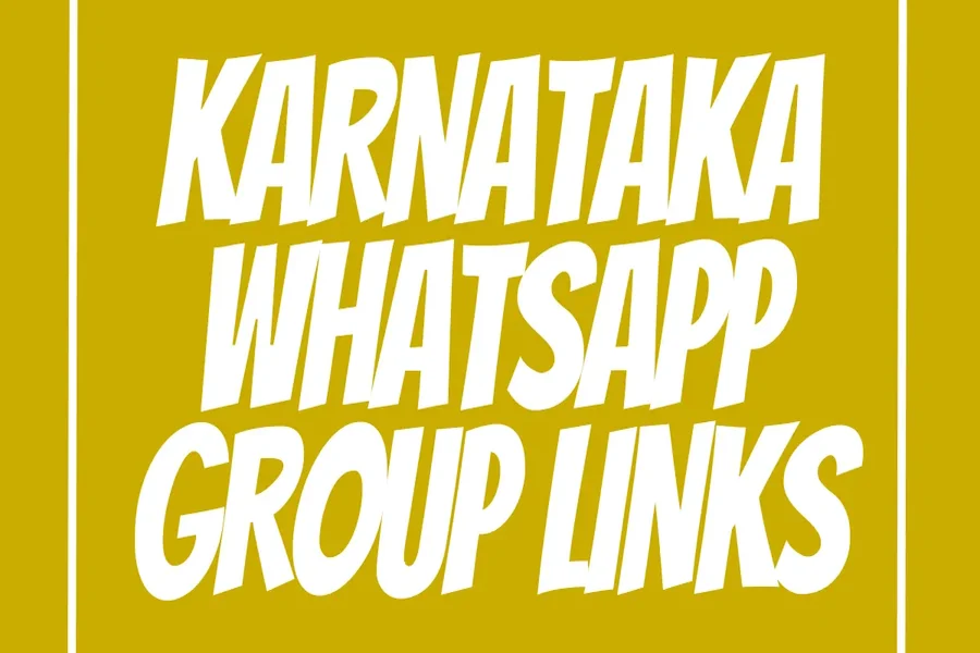 Karnataka WhatsApp Group Link