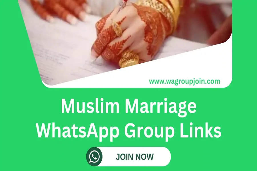 Muslim Marriage WhatsApp Group Link